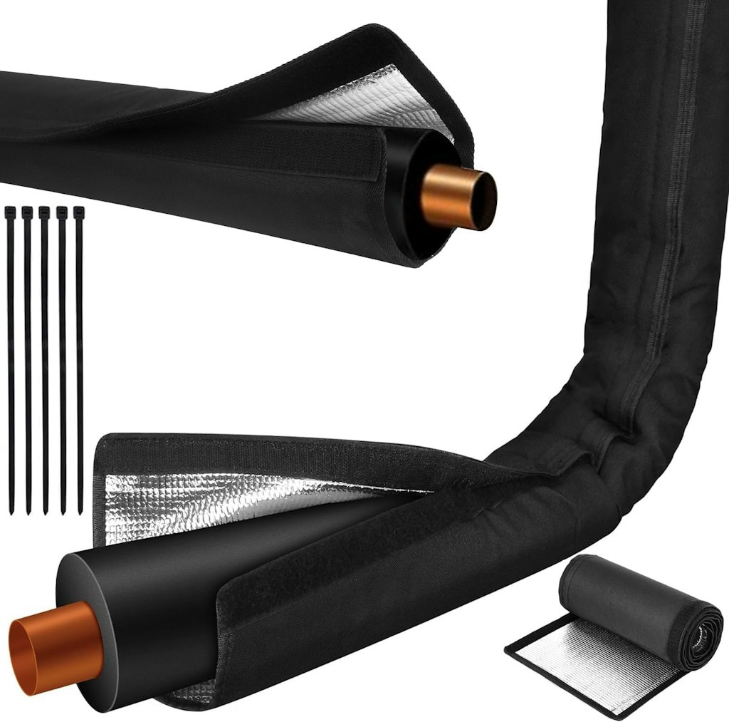 Kanosan 72" x 10.2" Outdoor HVAC Copper Pipe Insulation Cover: $9.85