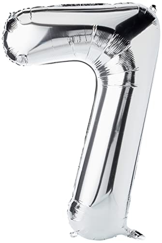 34-Inch Silver Number 7 Foil Balloon 5-Pack: $4.33 34-Inch Silver Number 7 Foil Balloon 5-Pack: $4.33