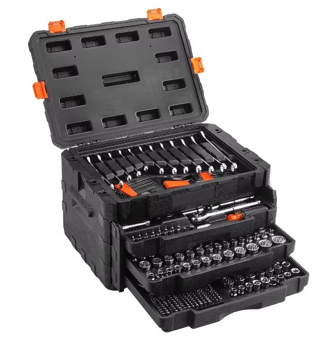 Vevor/SucceBuy 450-Piece SAE & Metric Mechanics Tool Set: $83.55