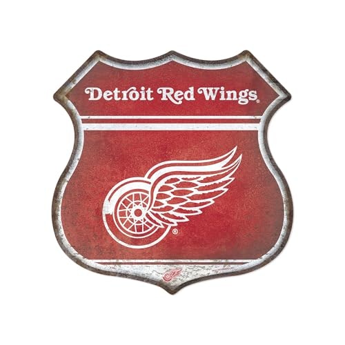 Detroit Red Wings 11.5-inch Metal Route Sign: $18.36 Detroit Red Wings 11.5-inch Metal Route Sign: $18.36