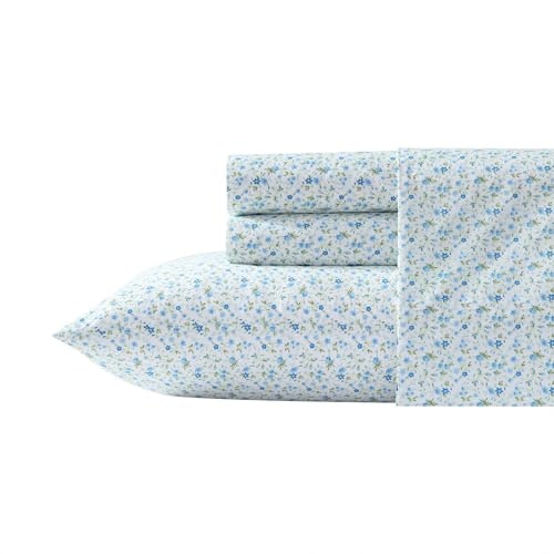 Laura Ashley Twin Size Cotton Percale Sheet Set: $46.72 Laura Ashley Twin Size Cotton Percale Sheet Set: $46.72