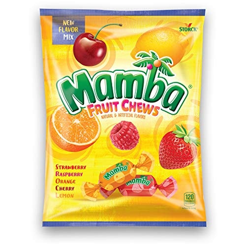Mamba Fruit Chews Candy 3.52-oz. Pack: $7.70