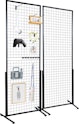 Vevor/SucceBuy Double-Sided Gridwall Panel Display Rack w/ Hooks 2-Pack for $32 + free shipping