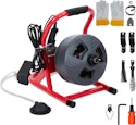 50-Foot x 5/16" Drain Auger w/ Foot Switch for $90.90 + free shipping