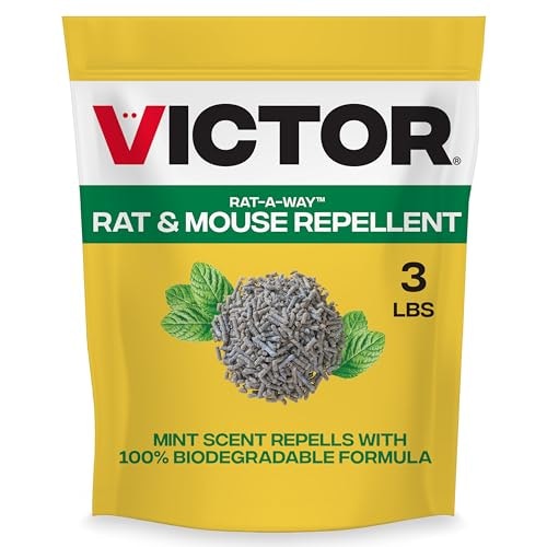 Victor Rat-A-Way Rat & Mouse Repellent 3lb Bag: $10.12 Victor Rat-A-Way Rat & Mouse Repellent 3lb Bag: $10.12