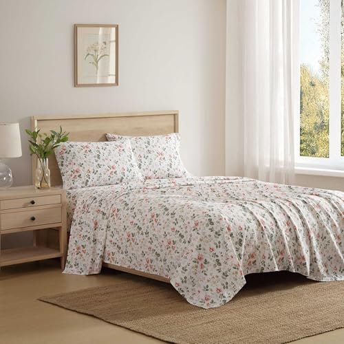 Laura Ashley Cotton King Sheet Set: $64.84 Laura Ashley Cotton King Sheet Set: $64.84