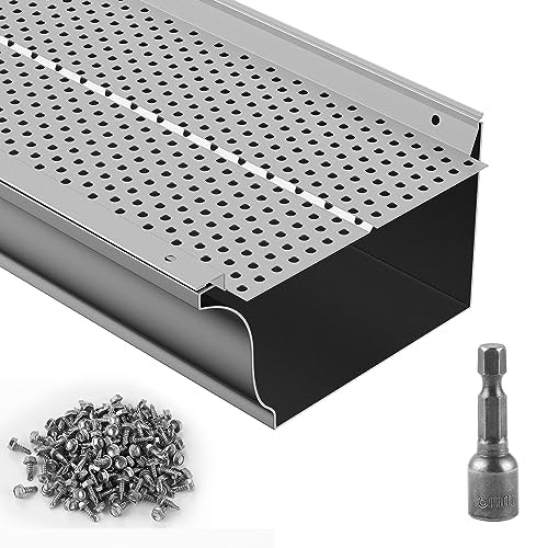 Vevor 6-Inch Aluminum Gutter Guard 52-Pack: $204.16