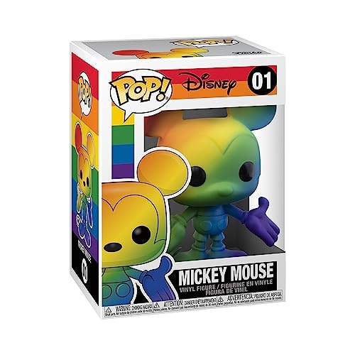 Funko Pop Disney Pride Mickey Mouse Figure: $8.55