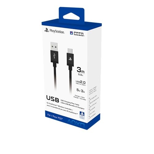 Hori PlayStation 5 USB Charging Play Cable: $14.99
