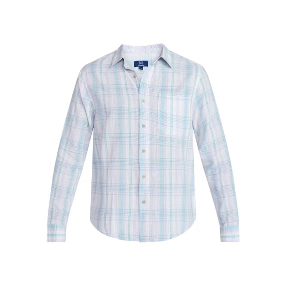 George Men's Linen Blend Button-Up Shirt: from $3.90
