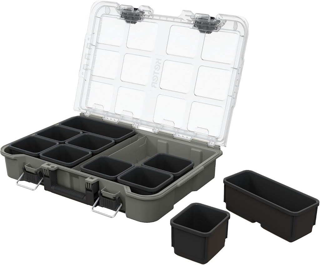 Keter Stack N' Roll Tool Organizer: $25