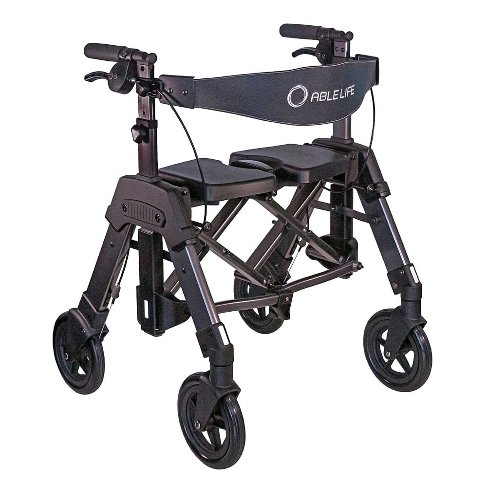 Able Life Space Saver Bariatric Rollator Walker: $399 Able Life Space Saver Bariatric Rollator Walker: $399