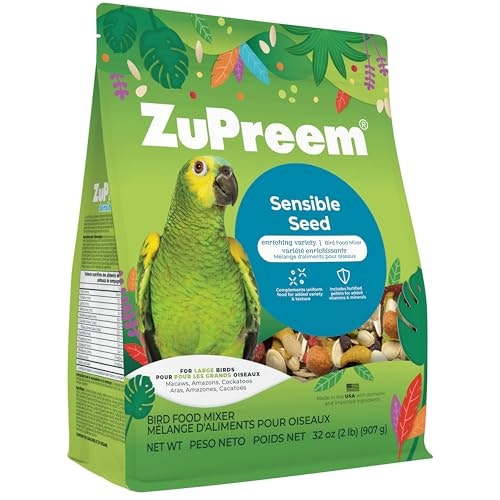 ZuPreem Sensible Seed Cockatoo & Macaw Food 2lb: $11.89 ZuPreem Sensible Seed Cockatoo & Macaw Food 2lb: $11.89