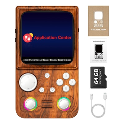 AISLPC R36TMAX 4.0" Retro Handheld Game Console for $50 + free shipping
