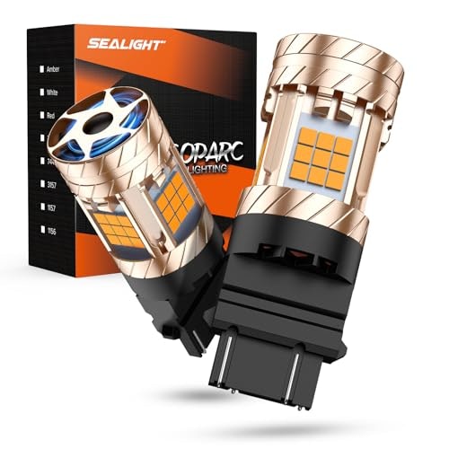 Sealight 3157 Amber LED Turn Signal Bulbs 2-Pack: $34.95 Sealight 3157 Amber LED Turn Signal Bulbs 2-Pack: $34.95