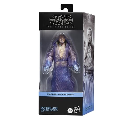 Star Wars Black Series Qui-Gon Jinn Force Spirit Figure: $9.91 Star Wars Black Series Qui-Gon Jinn Force Spirit Figure: $9.91