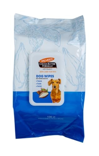 Palmers for Pets Cocoa Butter Refreshing Dog Wipes 100-Count: $6.33