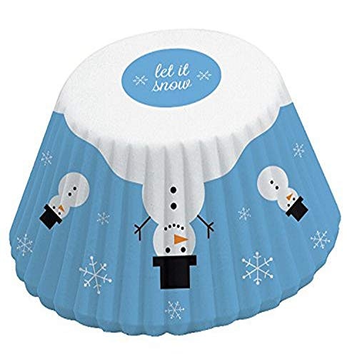 Fox Run Snowman Paper Cupcake Liners 50-Pack: $3.49 Fox Run Snowman Paper Cupcake Liners 50-Pack: $3.49