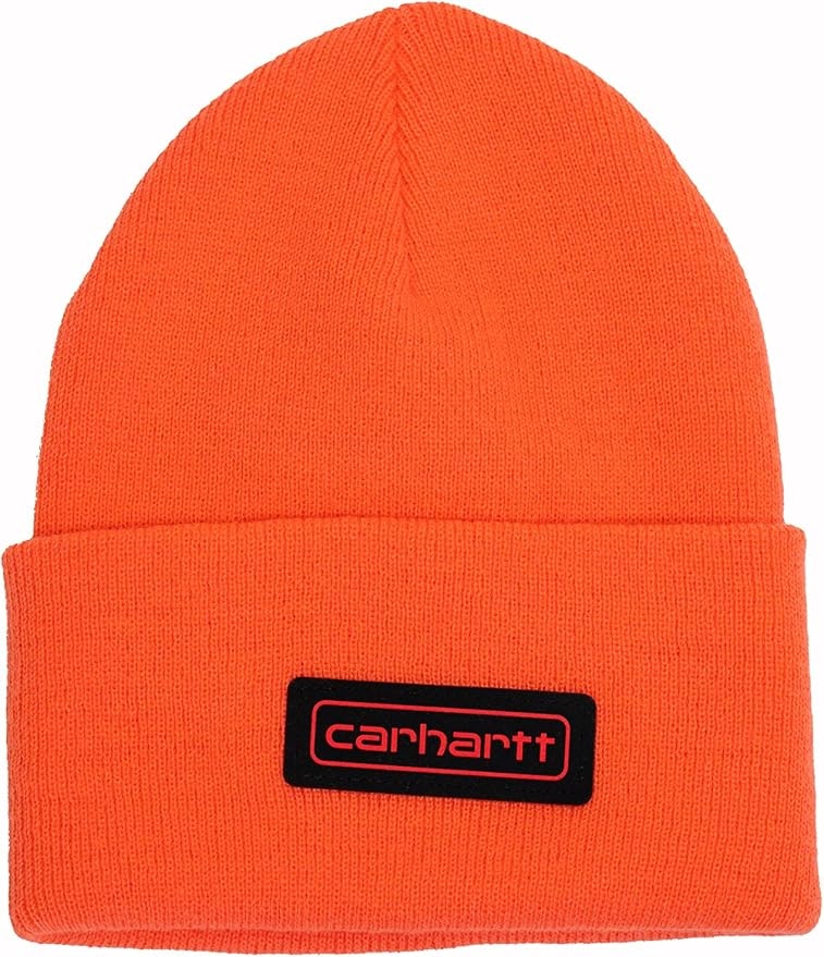 Carhartt Men's Knit Logo Patch Beanie: $6.99