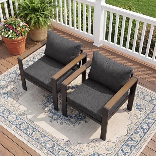 Adreric Patio Armchair 2-Pack: $237.99