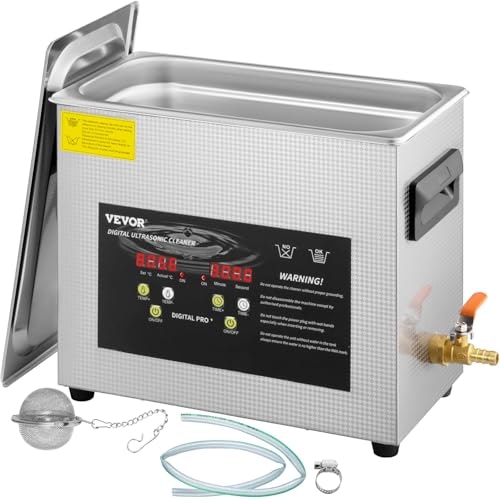 Vevor 6L Ultrasonic Cleaner: $75.72