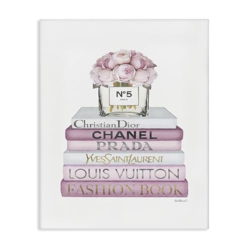 Flower Bookstack Canvas Art: $45.34