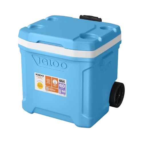 Igloo Latitude 60-Quart Roller Cooler: $25 Igloo Latitude 60-Quart Roller Cooler: $25
