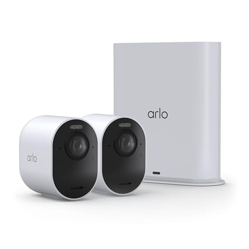 Arlo Ultra 4K HDR Wireless Security Camera 2-Cam System with SmartHub: $234.99 Arlo Ultra 4K HDR Wireless Security Camera 2-Cam System with SmartHub: $234.99
