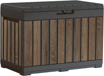 Keter Signature Everwood 50-Gallon Outdoor Storage Box for $70 + free shipping
