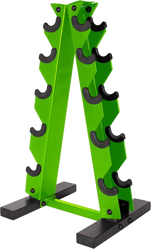 Cap 5-Tier A-Frame Dumbbell Rack: $19