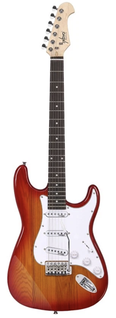 Indio by Monoprice Cali DLX Plus Electric Guitar: $130