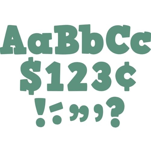 Teacher Created Resources 4-inch Bold Block Letters Combo Pack: $10.19