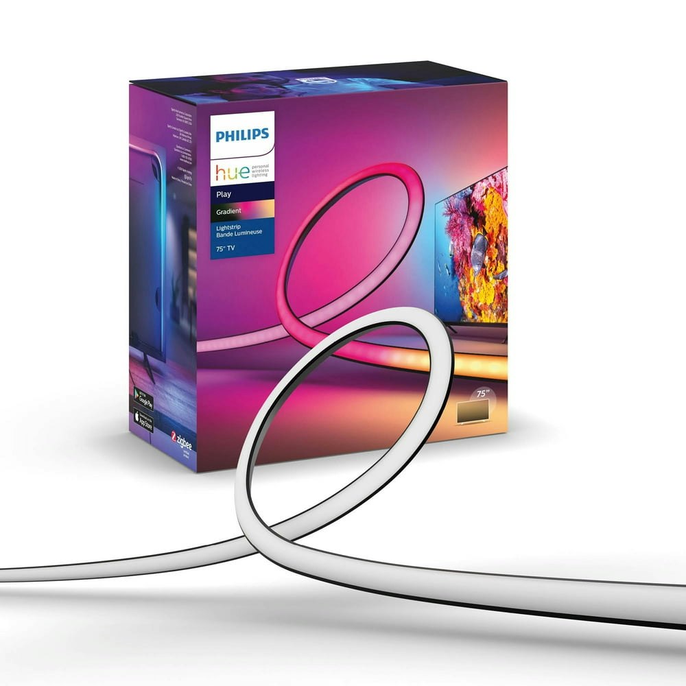 Philips Hue 75-inch Play Gradient Lightstrip: $299.99 Philips Hue 75-inch Play Gradient Lightstrip: $299.99