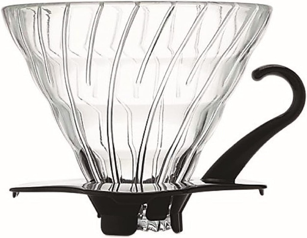 Hario V60 Glass Coffee Dripper: $20 Hario V60 Glass Coffee Dripper: $20
