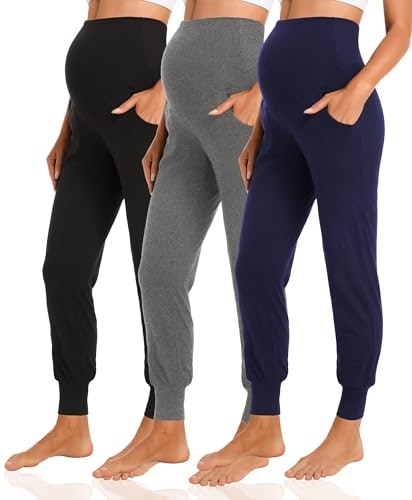 Vocni Maternity Joggers 3-Pack: $41.87
