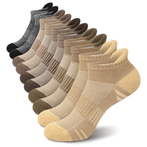 Ysense Women's Breathable Running Ankle Socks 5-Pack: $7.98 Ysense Women's Breathable Running Ankle Socks 5-Pack: $7.98