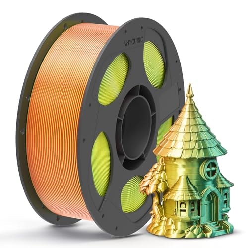 Anycubic 1kg Silk Tri-Color 1.75mm PLA Filament: $18.99 Anycubic 1kg Silk Tri-Color 1.75mm PLA Filament: $18.99