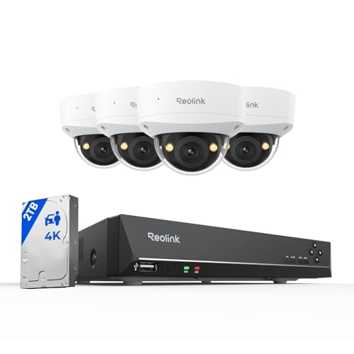 Reolink 8-Channel 4K Security Camera System w/ 2TB HDD: $679.99