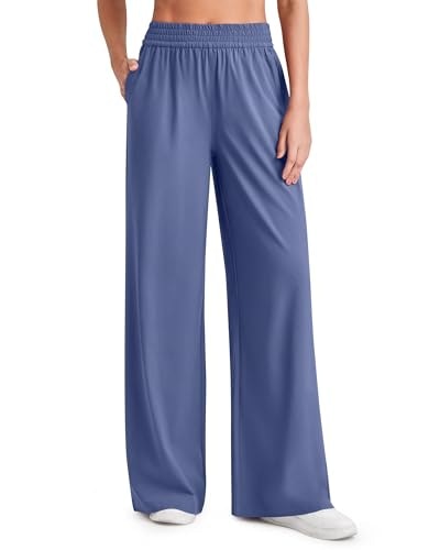 G4Free Women's High Waisted Wide Leg Flowy Pants: $32.29 G4Free Women's High Waisted Wide Leg Flowy Pants: $32.29