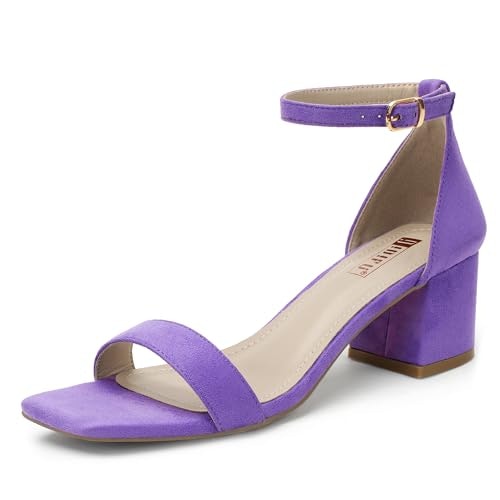 Idifu Low Block Heel Sandals: $31.98