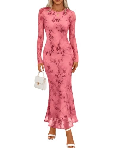 Merokeety Women's Velvet Formal Maxi Dress: $49.98