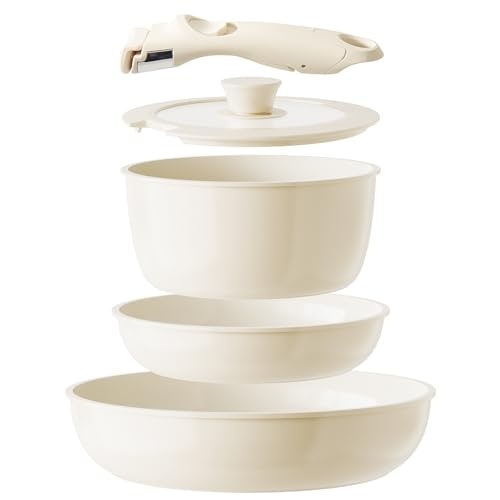 Redchef 5-Piece Non-Stick Ceramic Cookware Set: $35.99