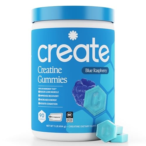 Create Creatine Monohydrate Gummies 90-Count: $42.48 Create Creatine Monohydrate Gummies 90-Count: $42.48