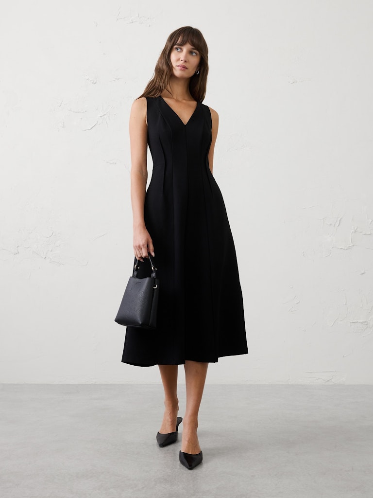 Ponte Midi Dress: $65 Ponte Midi Dress: $65