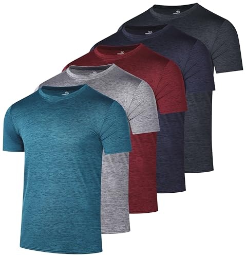 Men's Dry Fit Crew Neck Athletic T-Shirt 5-Pack: $26.98 Men's Dry Fit Crew Neck Athletic T-Shirt 5-Pack: $26.98