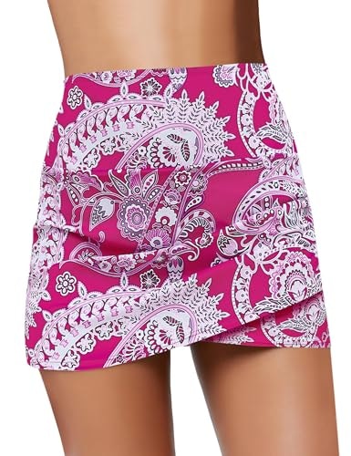 Grapent Women's High Waist Tulip Hem Swim Skirt: $19.54