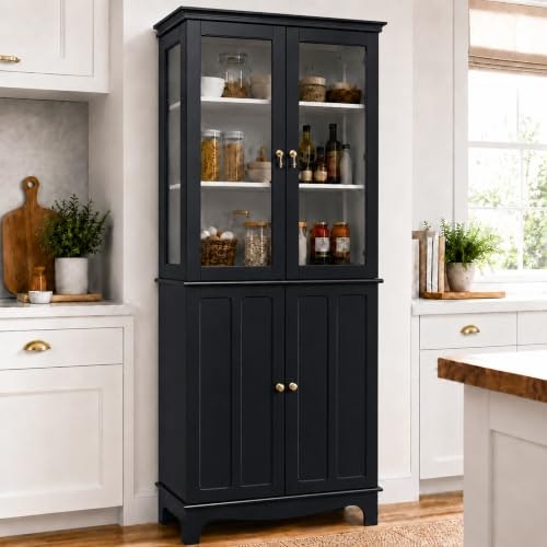 Artpower 72-Inch Kitchen Cabinet Hutch: $167.37 Artpower 72-Inch Kitchen Cabinet Hutch: $167.37