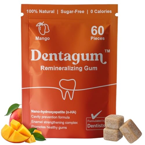 Dentagum Nano-Hydroxyapatite Remineralizing Gum 60-Count: $28.02 Dentagum Nano-Hydroxyapatite Remineralizing Gum 60-Count: $28.02