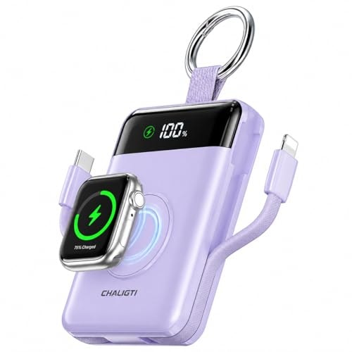 Chaligti 5,000mAh Portable Power Bank and iWatch Charger: $21.24 Chaligti 5,000mAh Portable Power Bank and iWatch Charger: $21.24