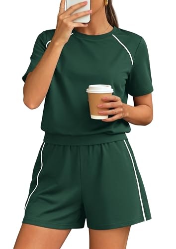 Prettygarden Women's 2-Piece Casual Summer Short Set: $31.19